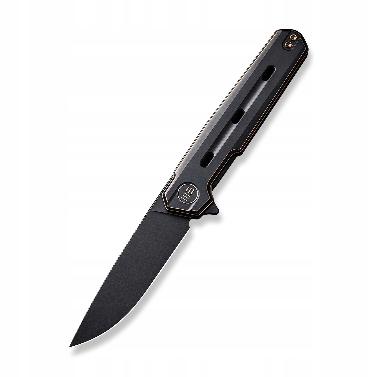 Nóż We Knife Navo CPM-20CV Bronze & Black Titanium WE22026-3