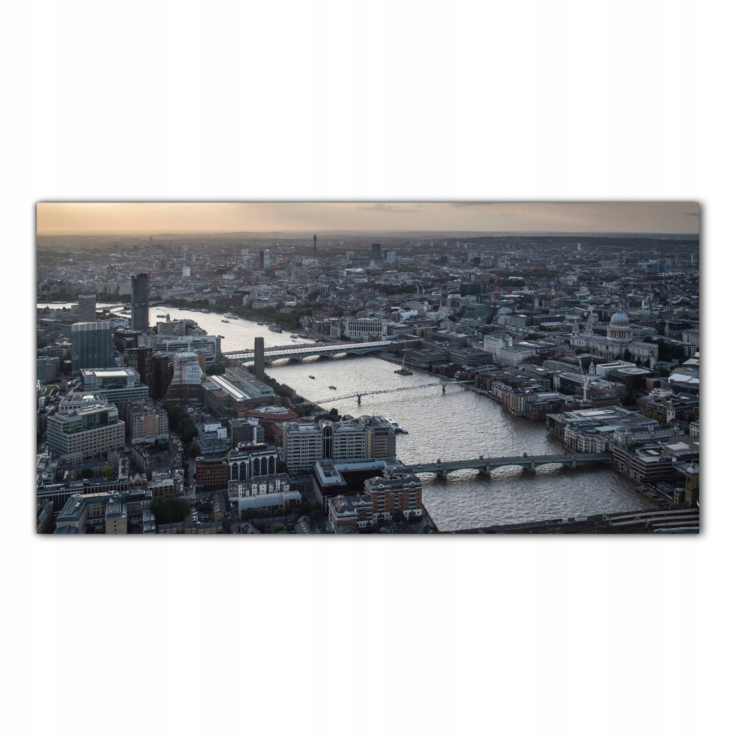 

Obraz na szkle Foto Londyn Rzeka Krajobraz 120x60