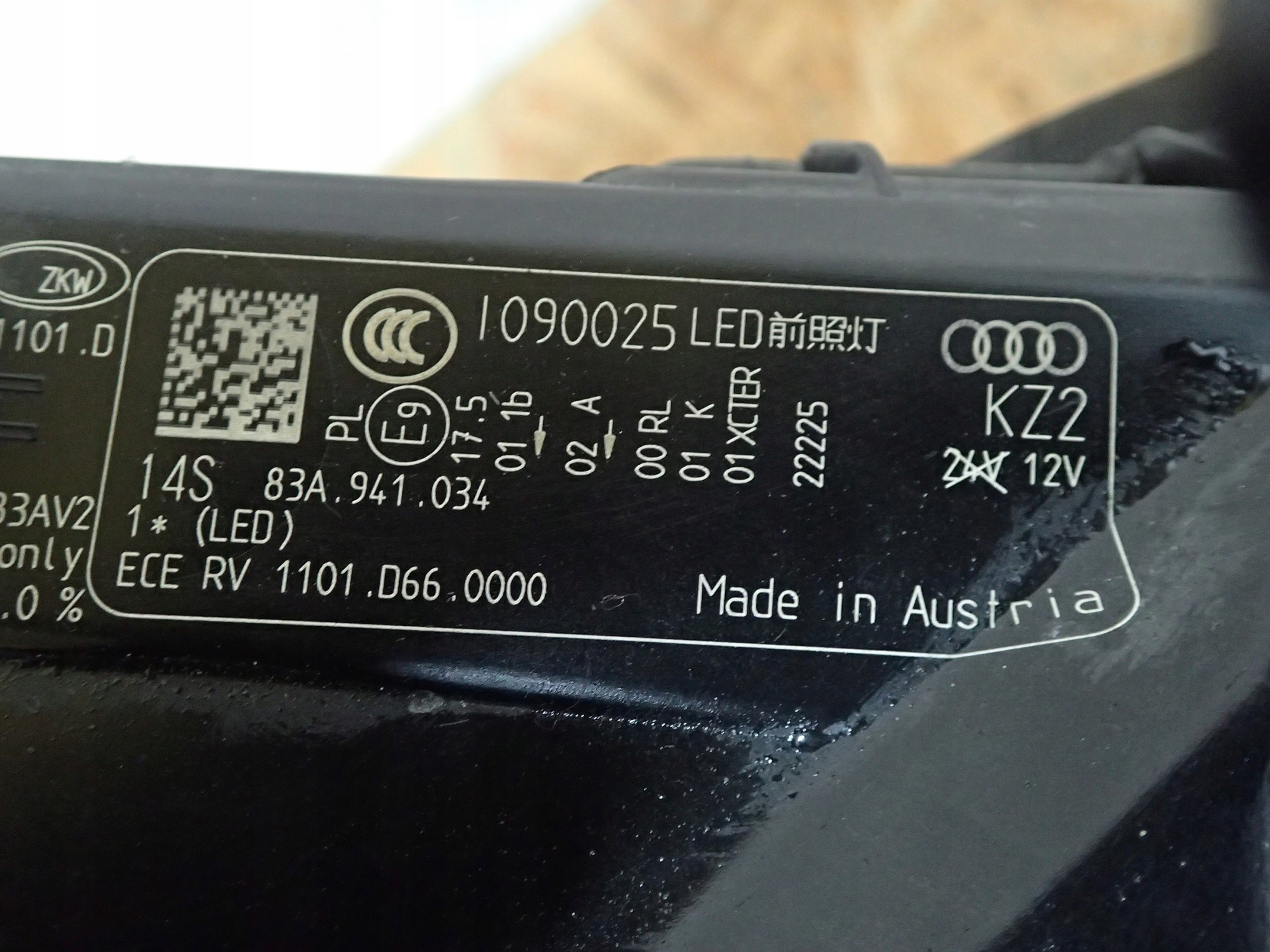Frontscheinwerfer Audi Q3 83A941034LA LED Rechts Scheinwerfer Headlight - Thumbnail 3