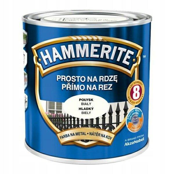 Hammerite Połysk- Biały Ral 9010