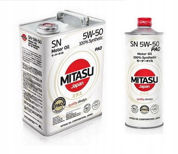 MITASU PAO SN 5W50 5L MJ-113