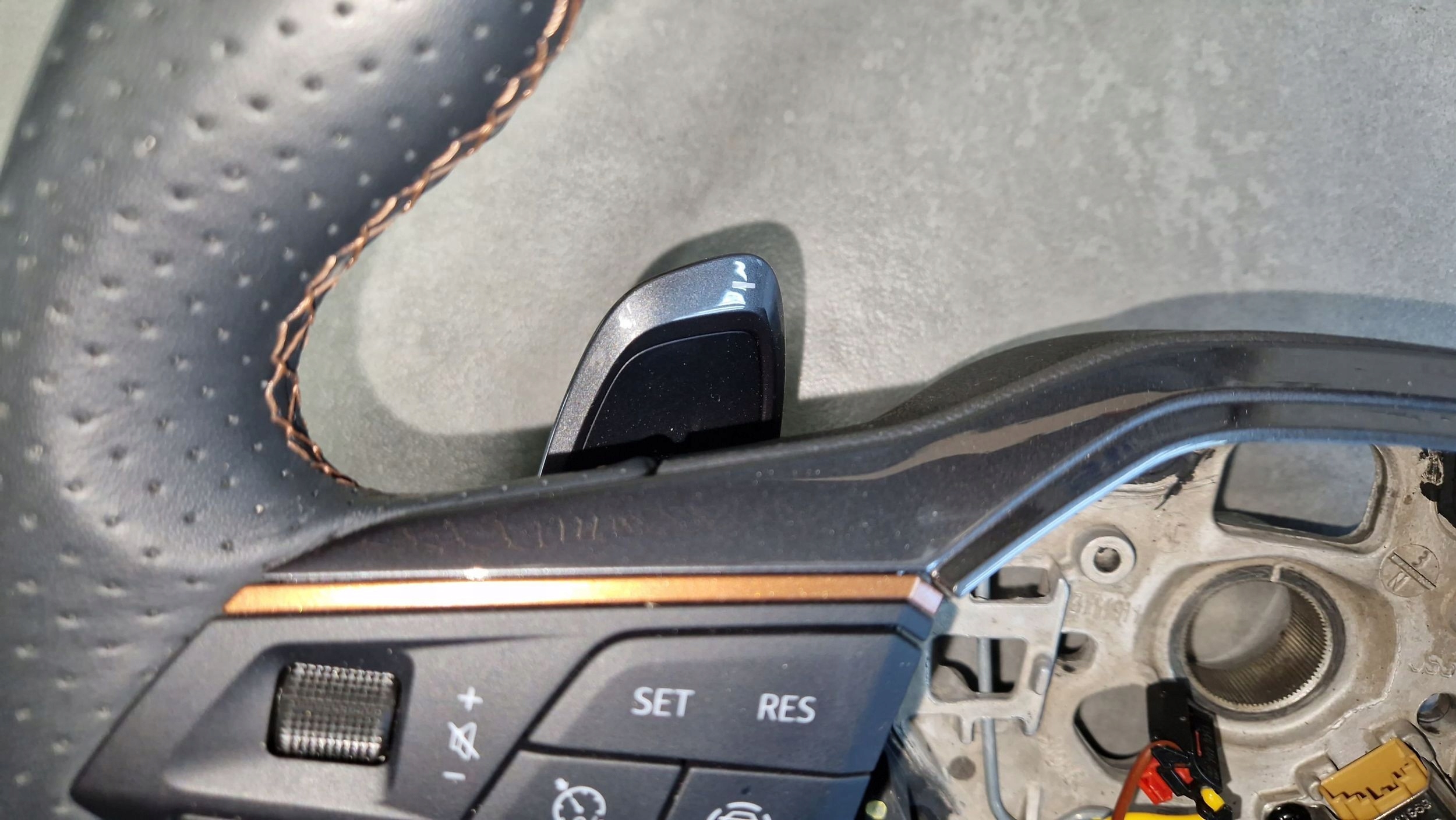 Cupra Ateca steering wheel, leather multi grzana with shifting 5FA419091DP