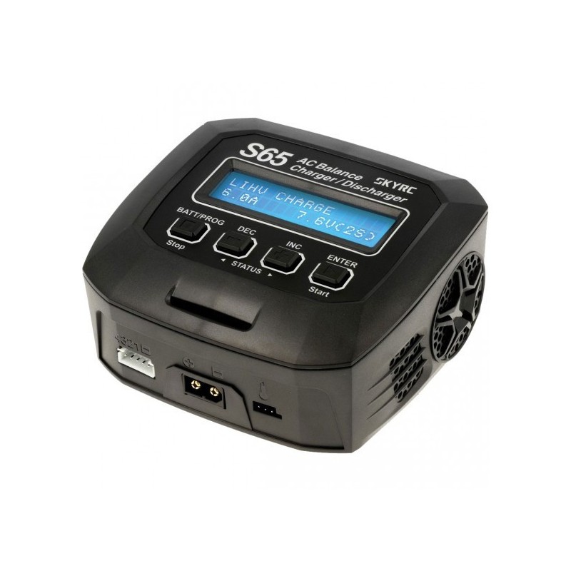 

Skyrc Ładowarka S65 65W 6A 230V NiMH LiPo 1-4S