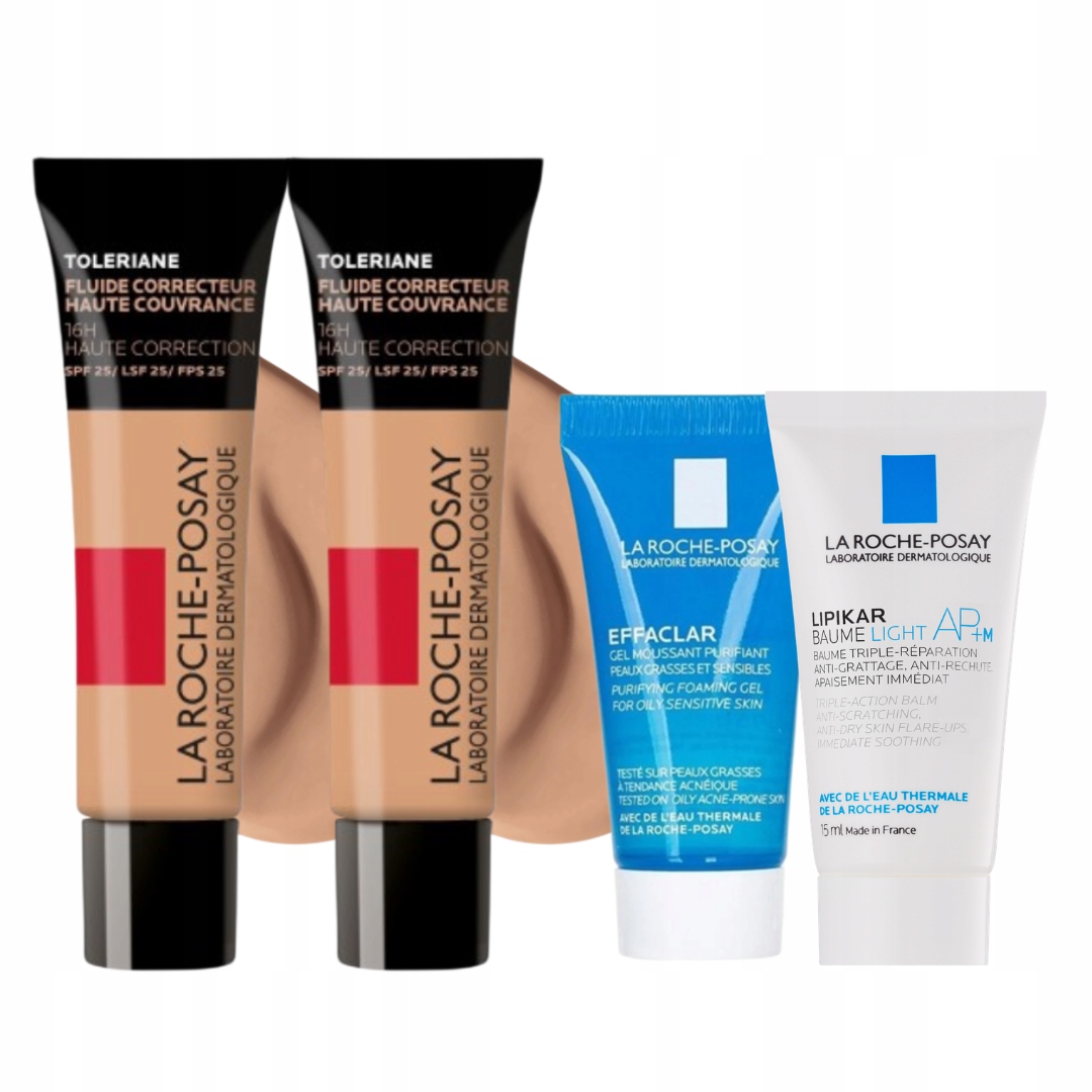 La Roche Posay Zestaw Podkład intensywnie kryjący odcień 10 SPF25 30ml-2PAK