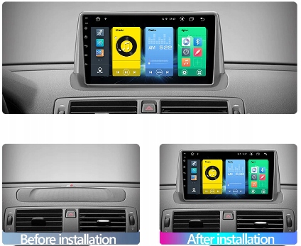 Радио навигация Андроид Volvo S40 C30 V50 C70 WiFi