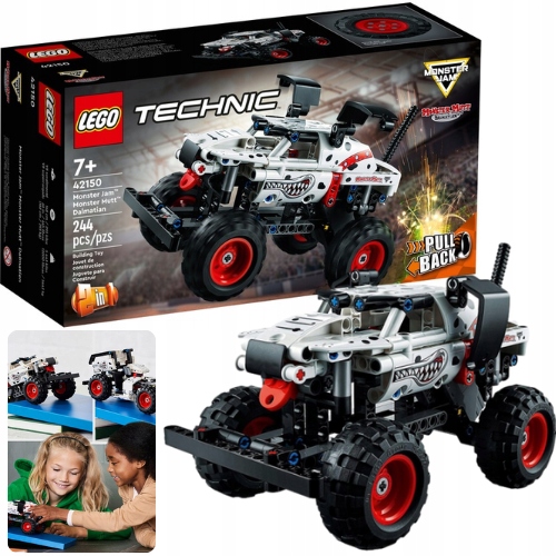 

Lego Technic Monster Dalmatian Silnik Pullback 2W1