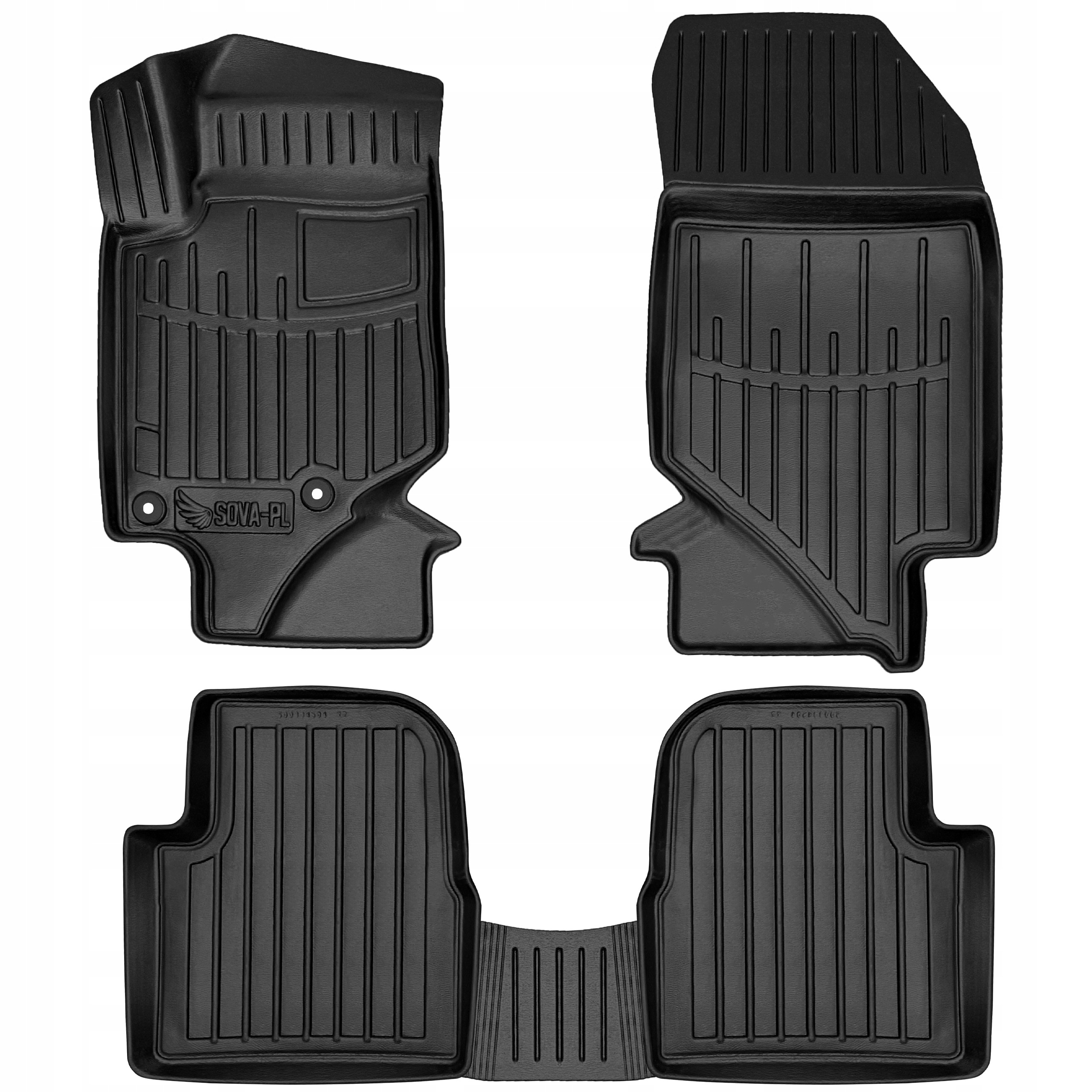Dywaniki gumowe (tpe) Citroen C4 X 2020 2021 2022 2023 2024 2025 2026