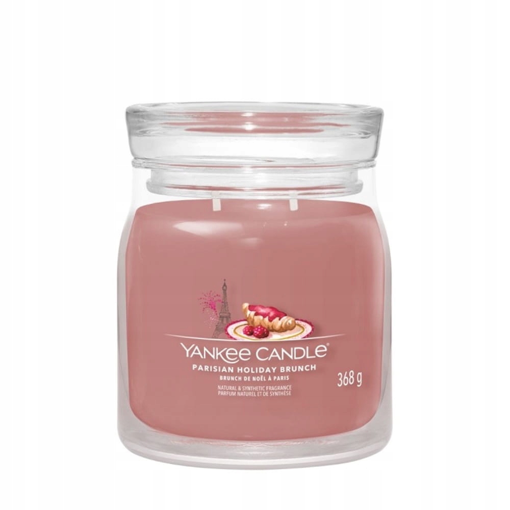 Vonná svíčka Yankee Candle Parisian Holiday Brunch Střední