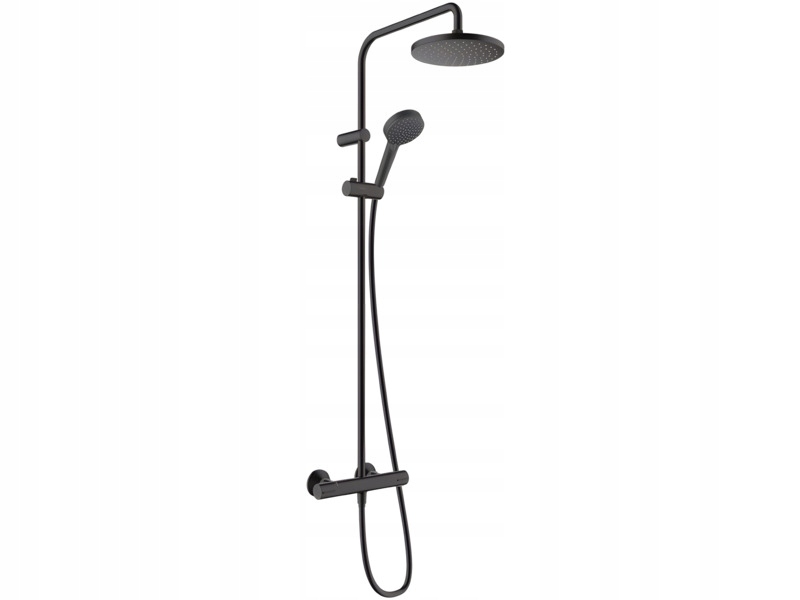 Zestaw prysznicowy natynkowy Hansgrohe Vernis Blend 26276670 z deszczownicą