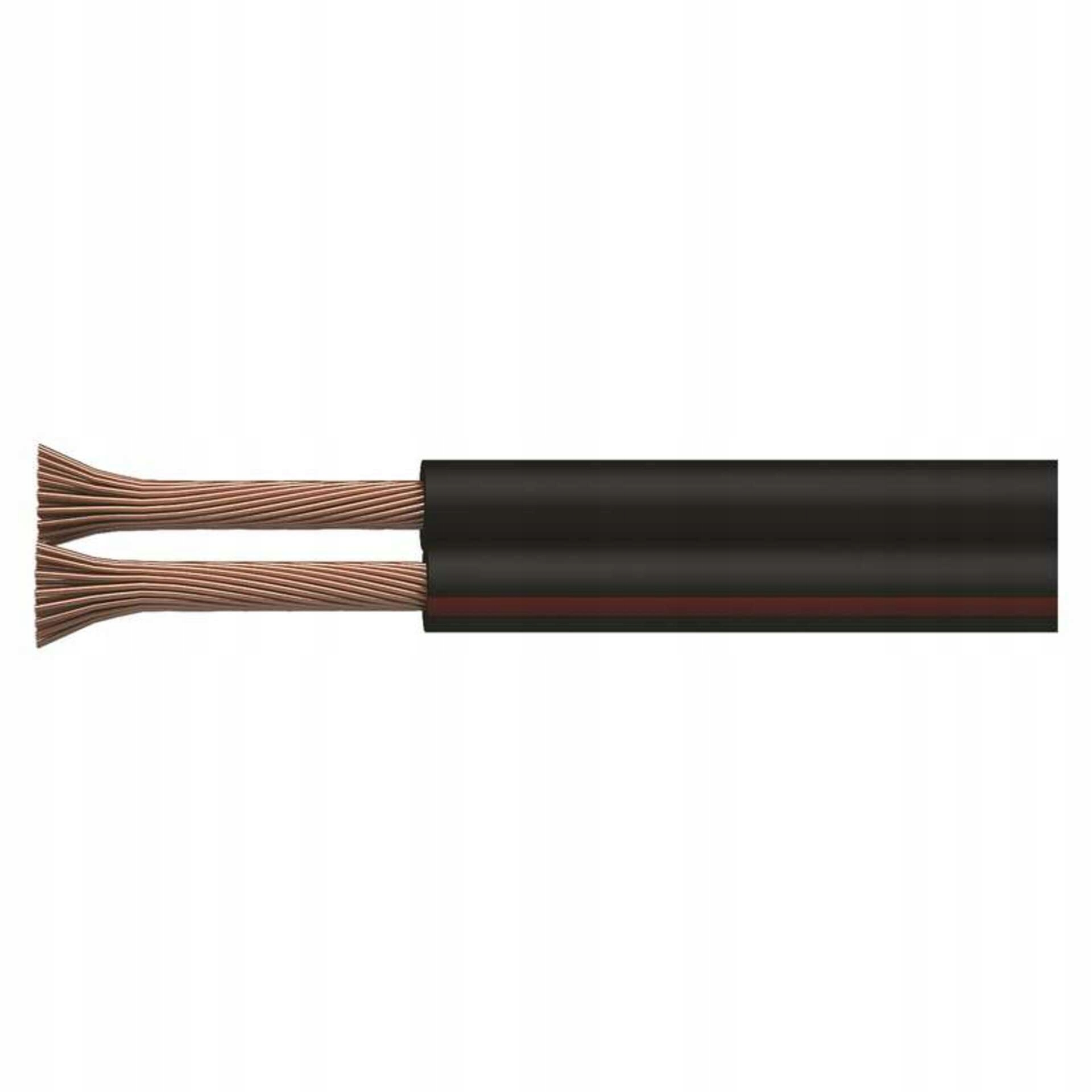 Dvojlinka Emos Eco 2x1,5mm² 100m Cca černá/červená 50V