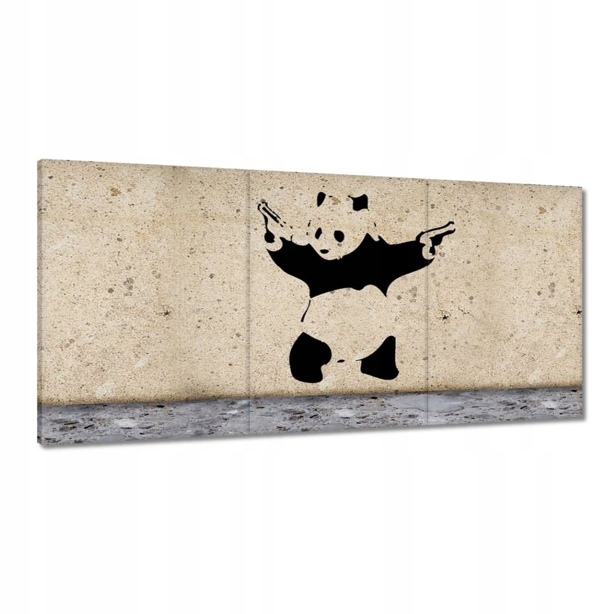 Obrazy 180x90 Banksy Panda