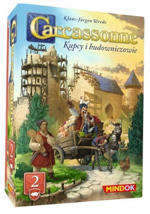 Carcassonne 3 Kupcy i Budowniczowie Edycja 2