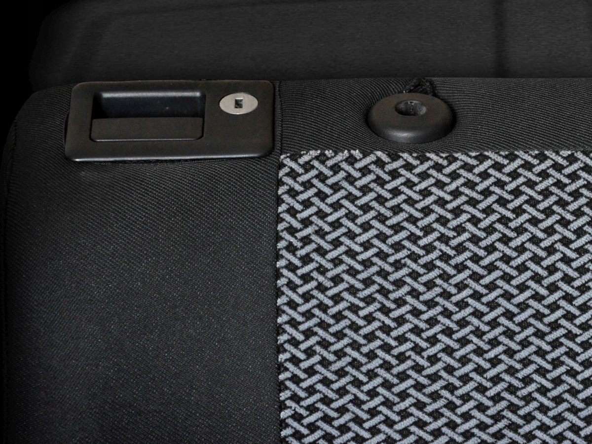 Pokrowce miarowe do VW Touran II 2010-15 P2 Materiał materiał tapicerski welur