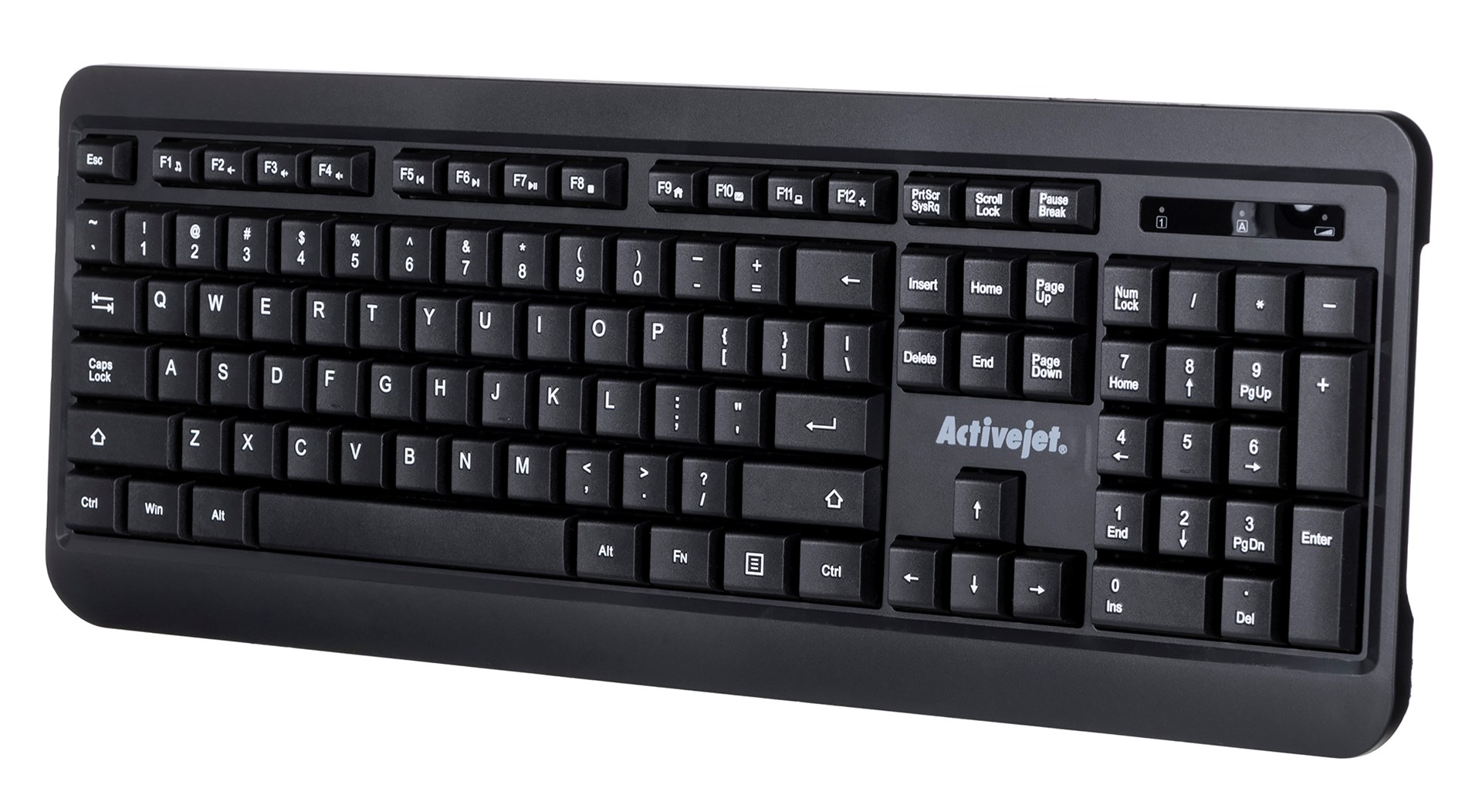 Klawiatura bezprzewodowa ActiveJet K-3807SW Usb 2,