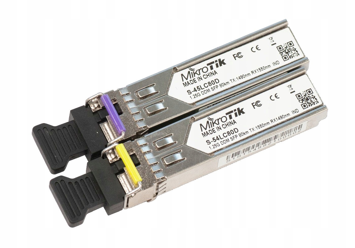 MikroTik komplet modulov Sfp S-4554LC80D