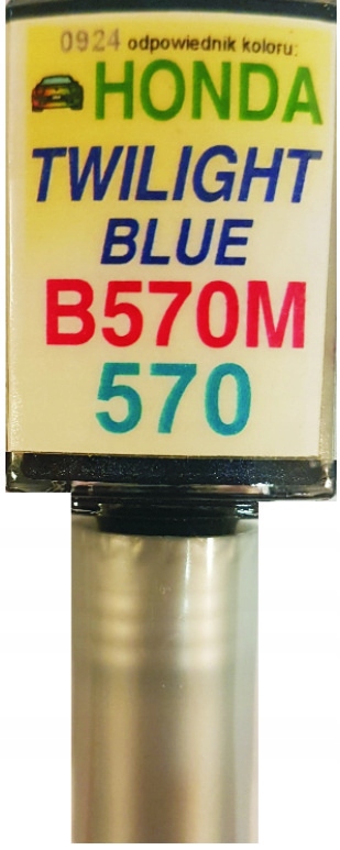 Honda B570M Twilight Blue Lakier Samochodowy Zaprawka Do Rys 10 ML Ara
