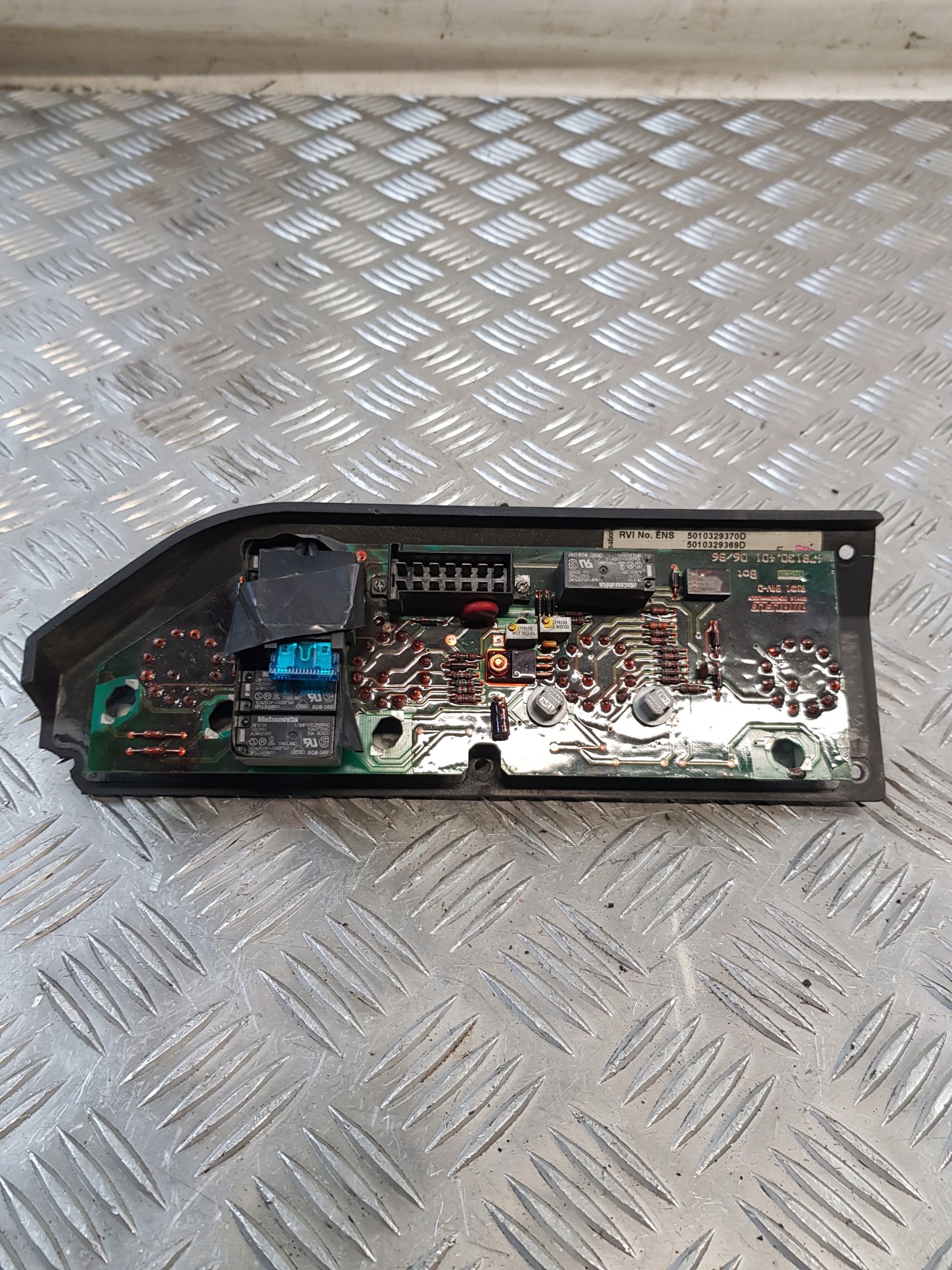 control panel air conditioning devices RVI 5010329370D DO AUTOBUSU