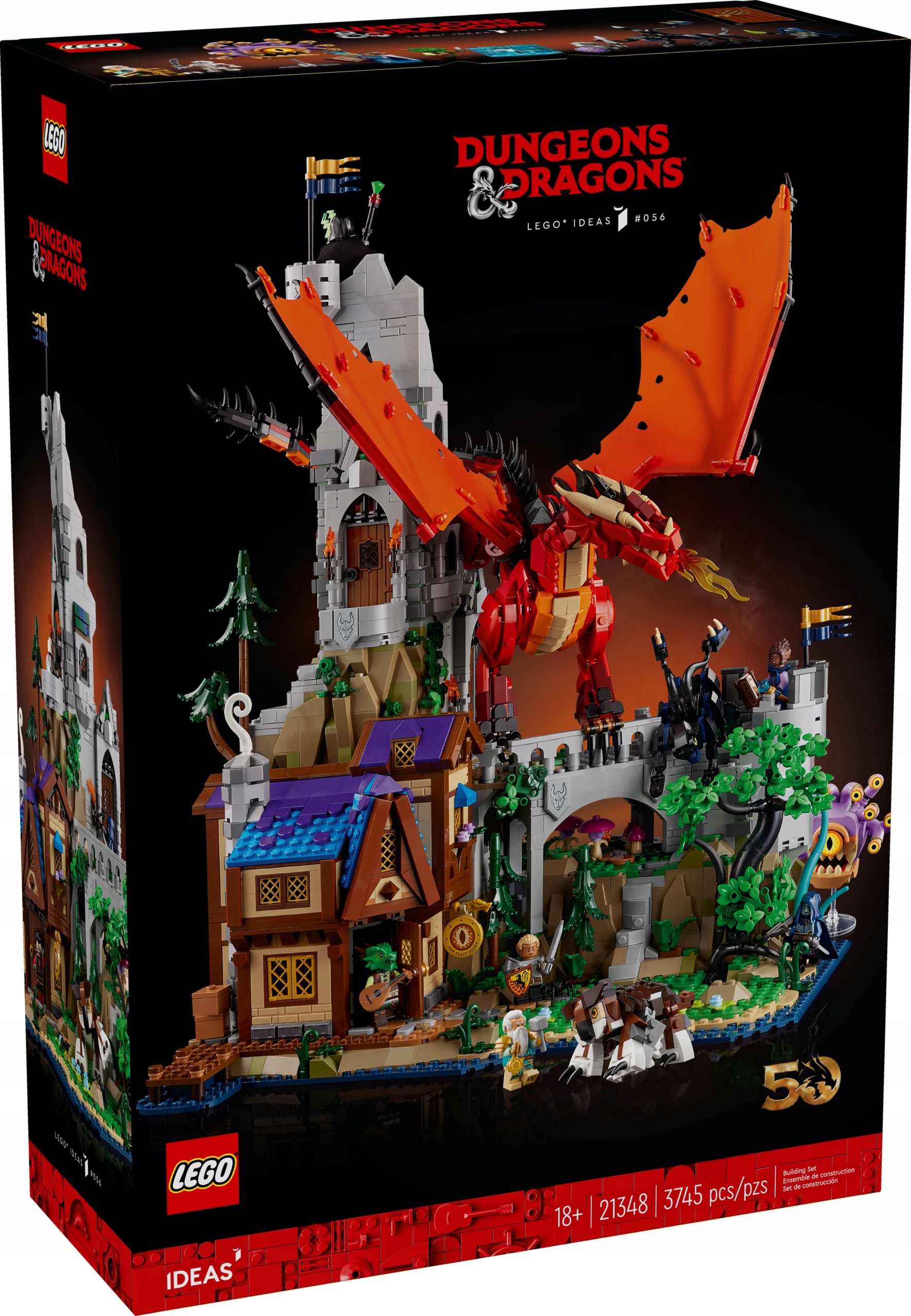 SHF-P2: Lego 21348 Ideas Dungeons & Dragons: Příběh červeného draka