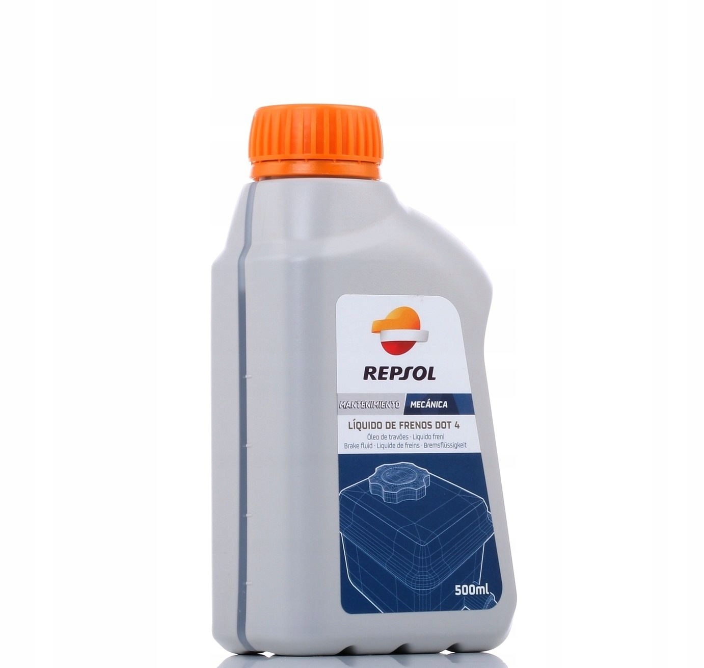 

Repsol Dot 4 Liquido Frenos 500 ML Płyn Hamulcowy