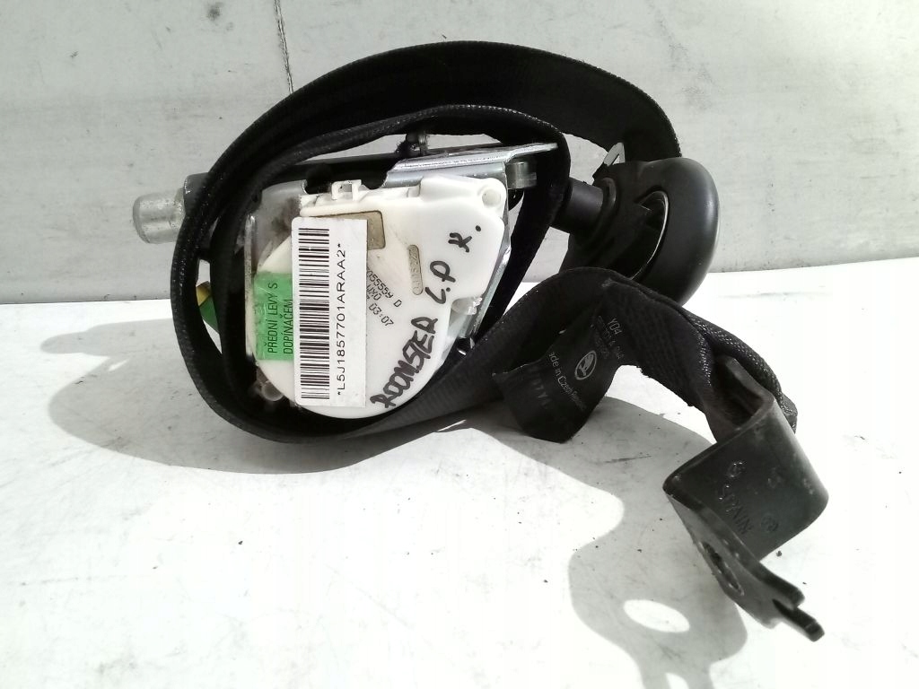 Skoda Roomster tension belt safety left front 5J1857701