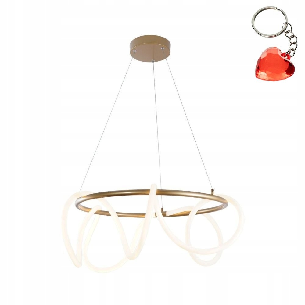 Závesná Led lampa 58W Balbo 20006PL-GD Zuma Line