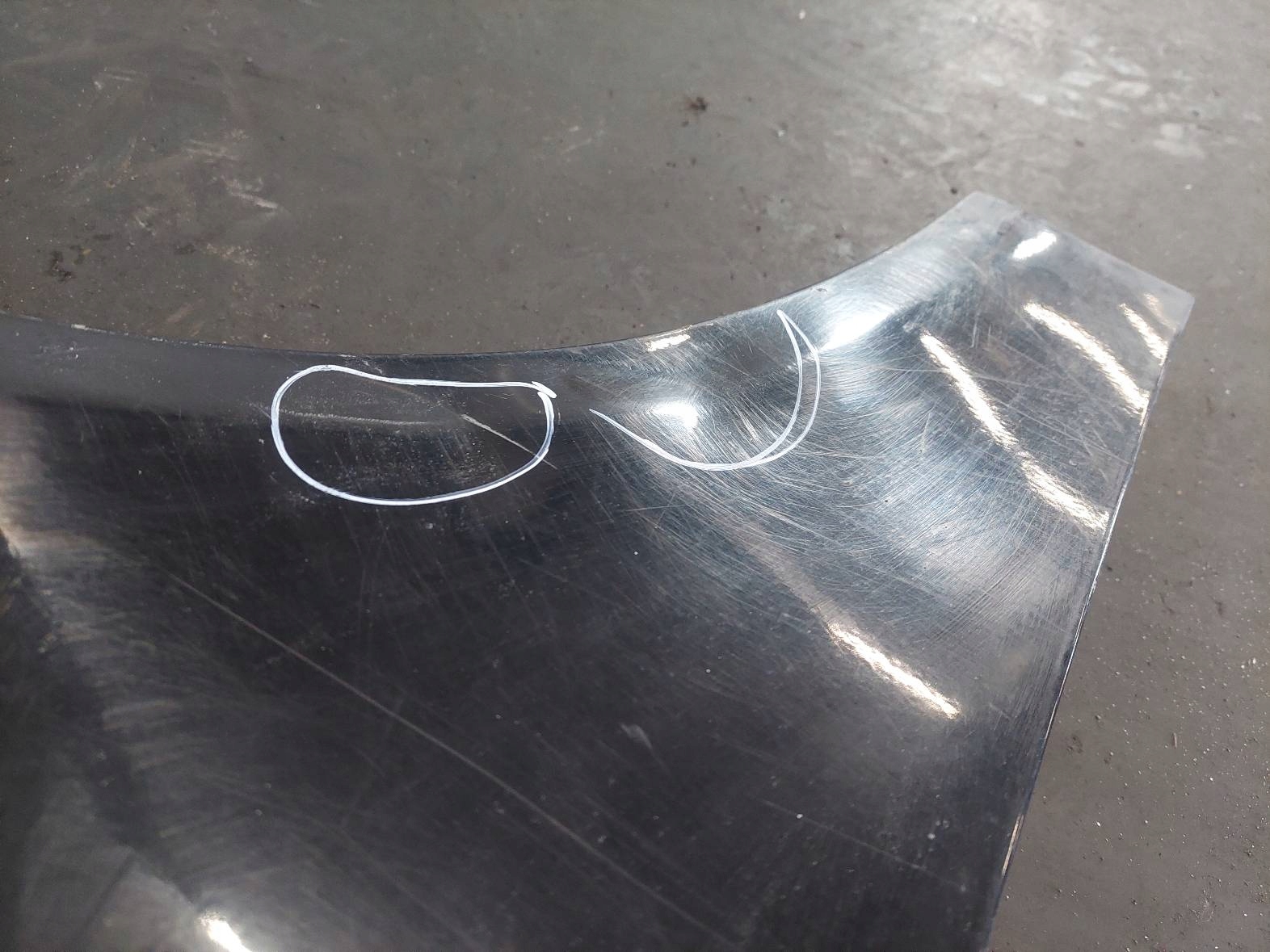fender right front AUDI A4 B7 LY9B