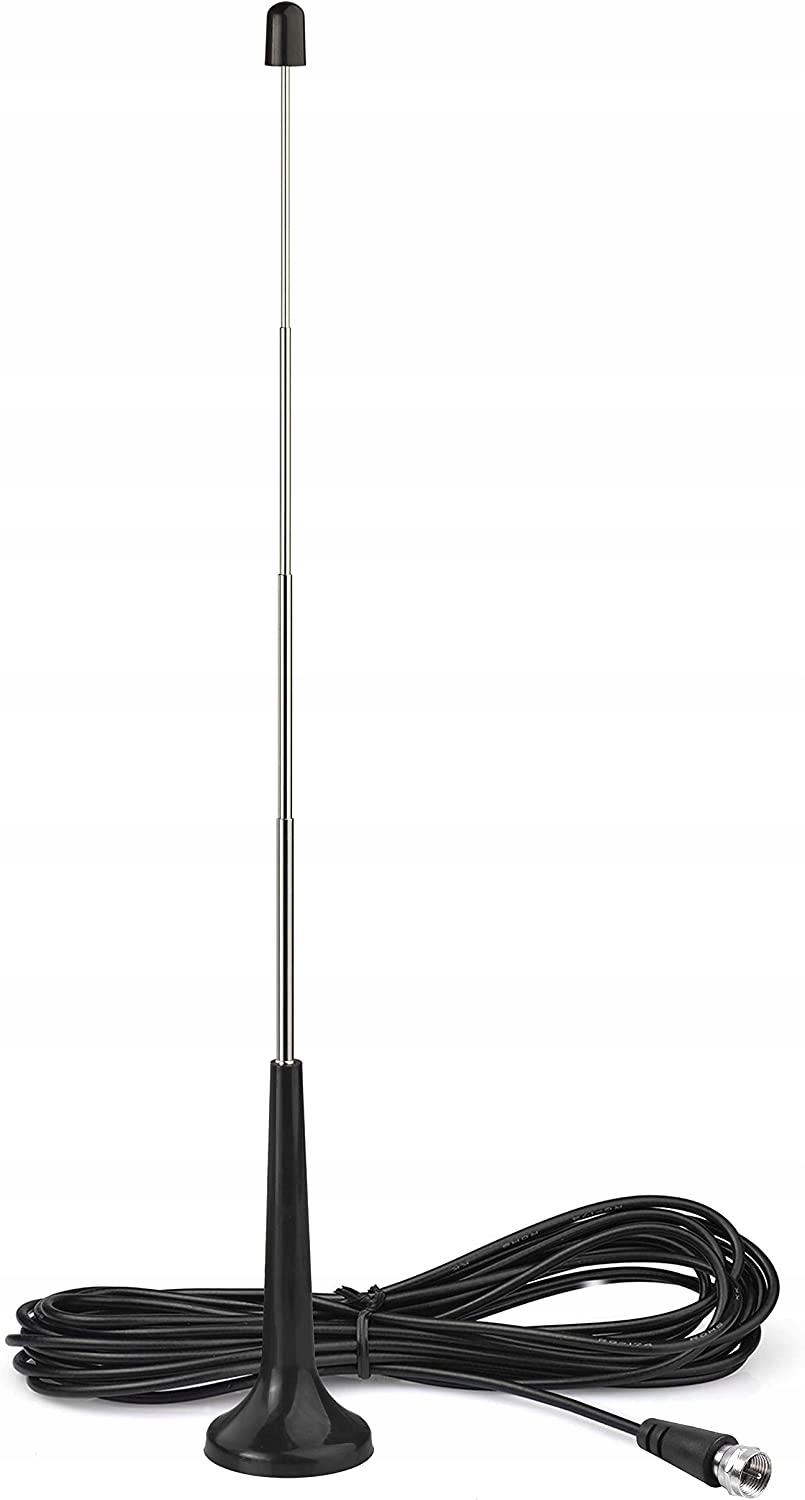 

Teleskopowa Składana Antena Fm Dab 36CM Kabel 3M