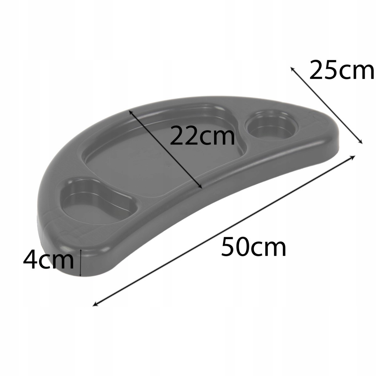 Półki do huśtawki ogrodowej PREZYDENT Grafitowy Producent Luksart