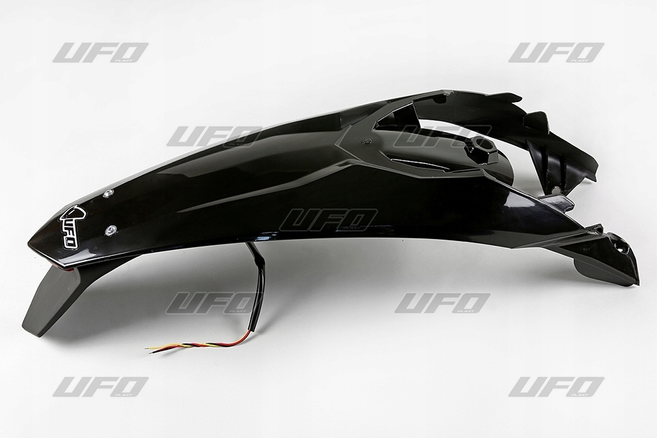 Ufo Zadný Blatník Ktm Sx/sxf '11-'13 S Lampou, Farba Čierna (enduro S Lampou L