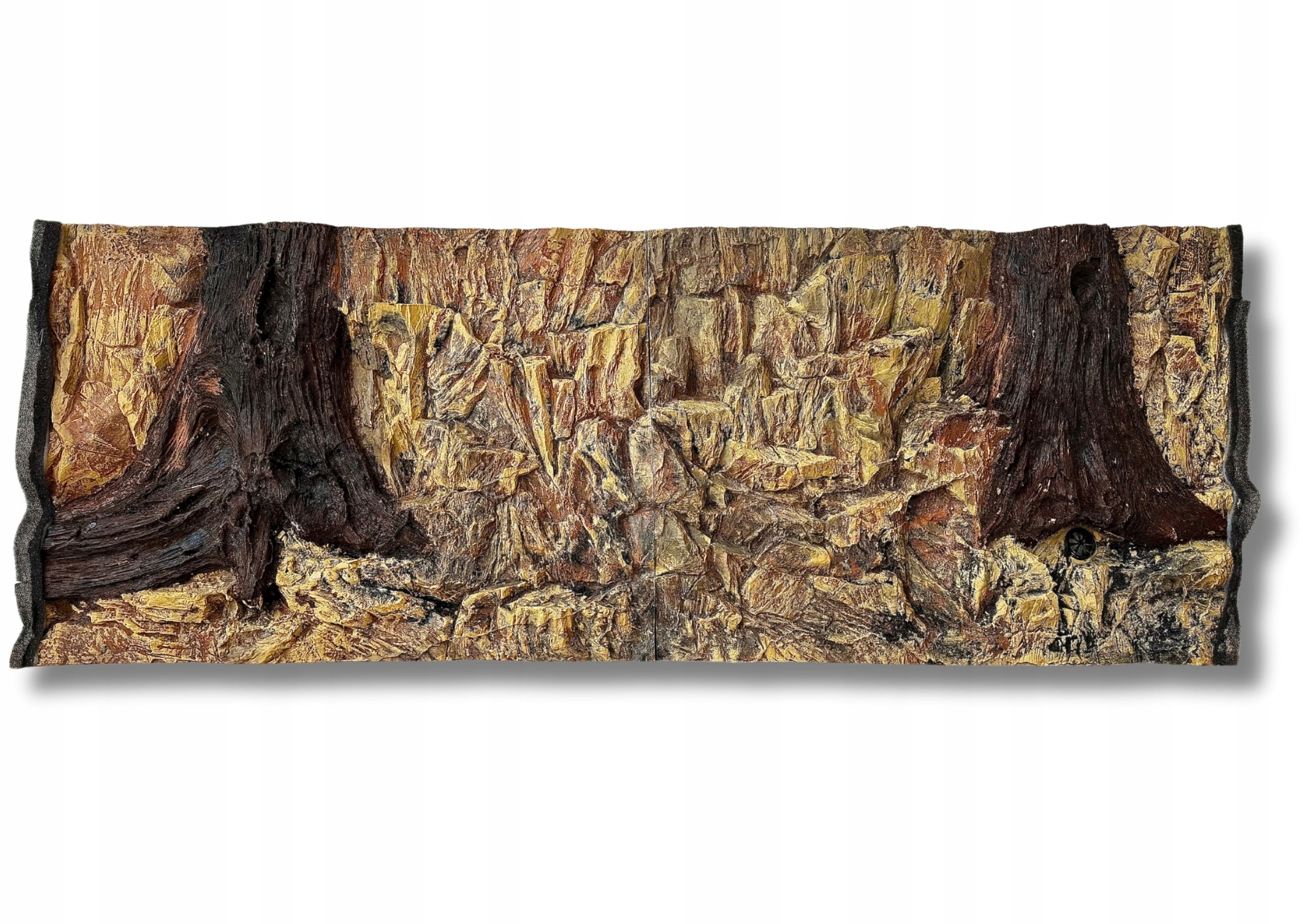 Tło Strukturalne do akwarium standard 150x60 cm.
