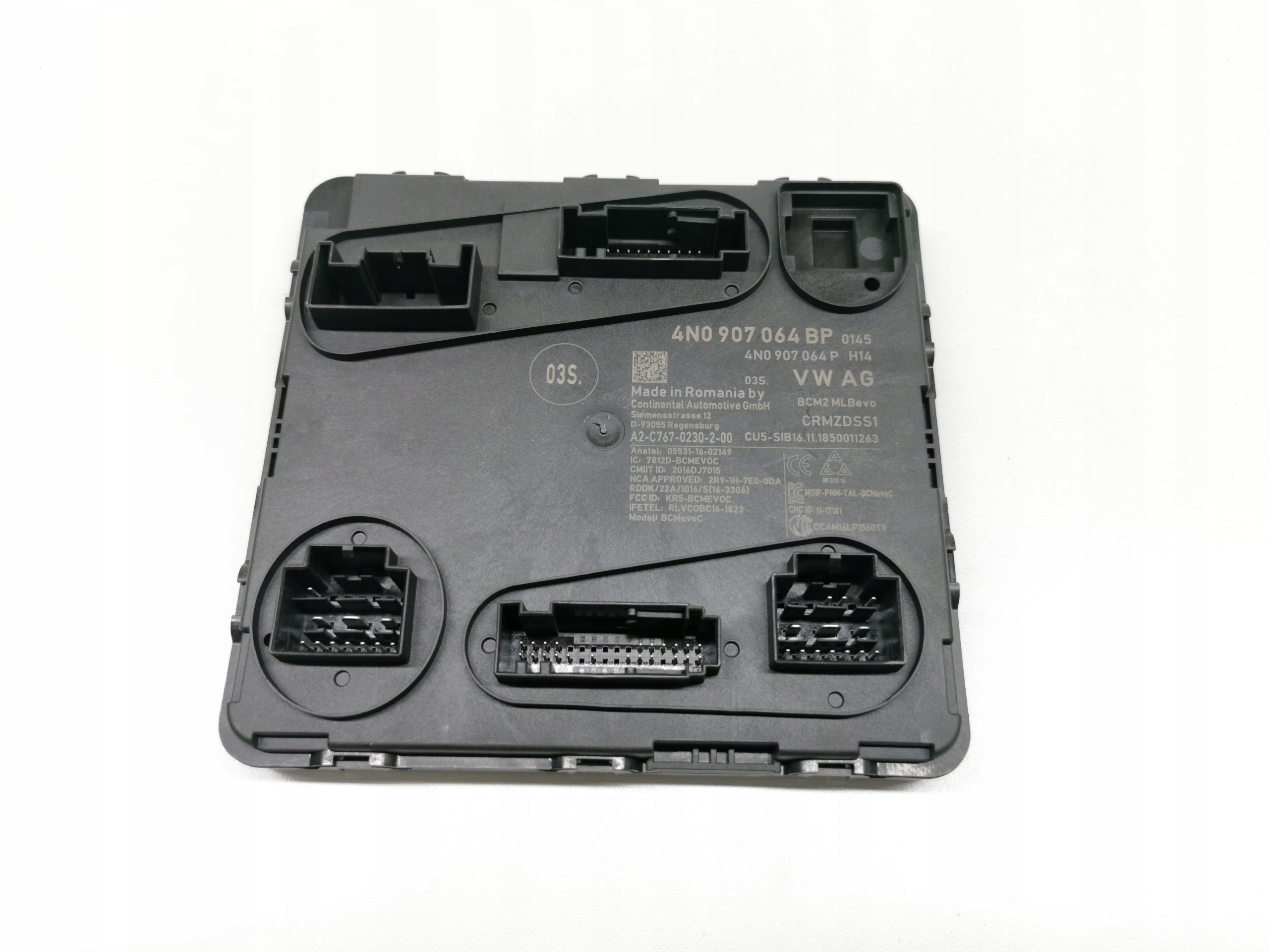 Unité commande confort BCM VW TOUAREG III 760 4N0907064BP