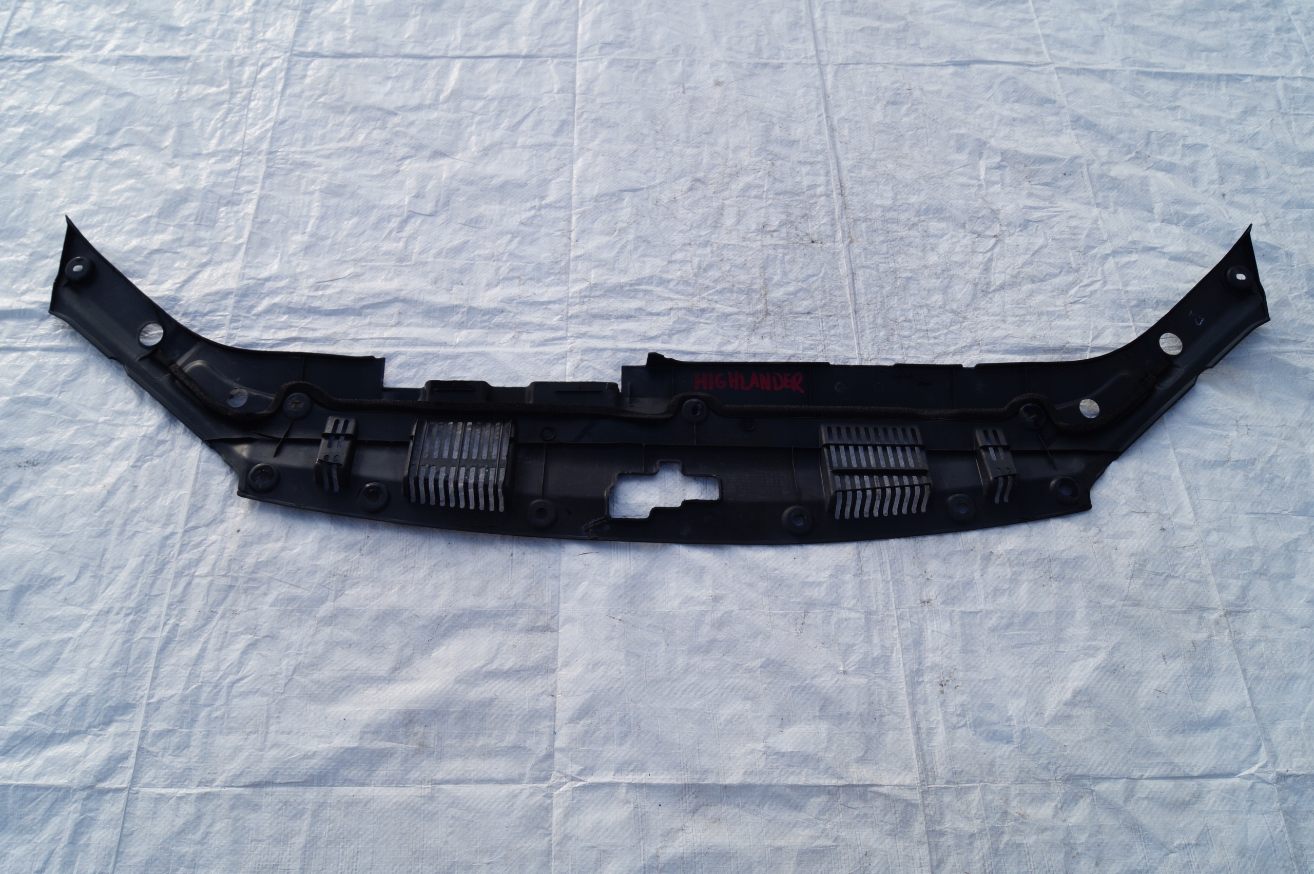 cover plastic supports front TOYOTA HIGHLANDER II 3.5