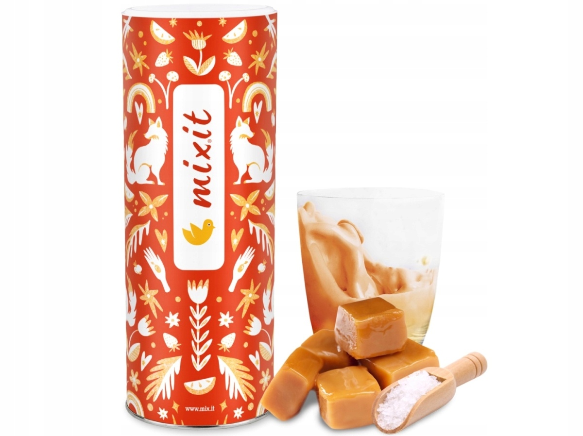 Levně Proteinový nápoj Mixit Slaný Karamel 800 g – 38 % bílkovin, 20 porcí