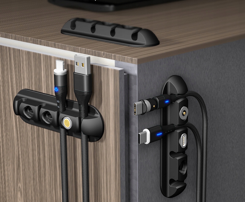 UCHWYT ORGANIZER NA KABLE I KOŃCÓWKI SAMOPRZYLEPNY Model 4K3U