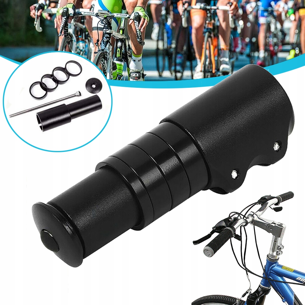Adapter Do Kierownicy, Trzpień Przedłużacz Rowerowy, Podnoszenie Główki