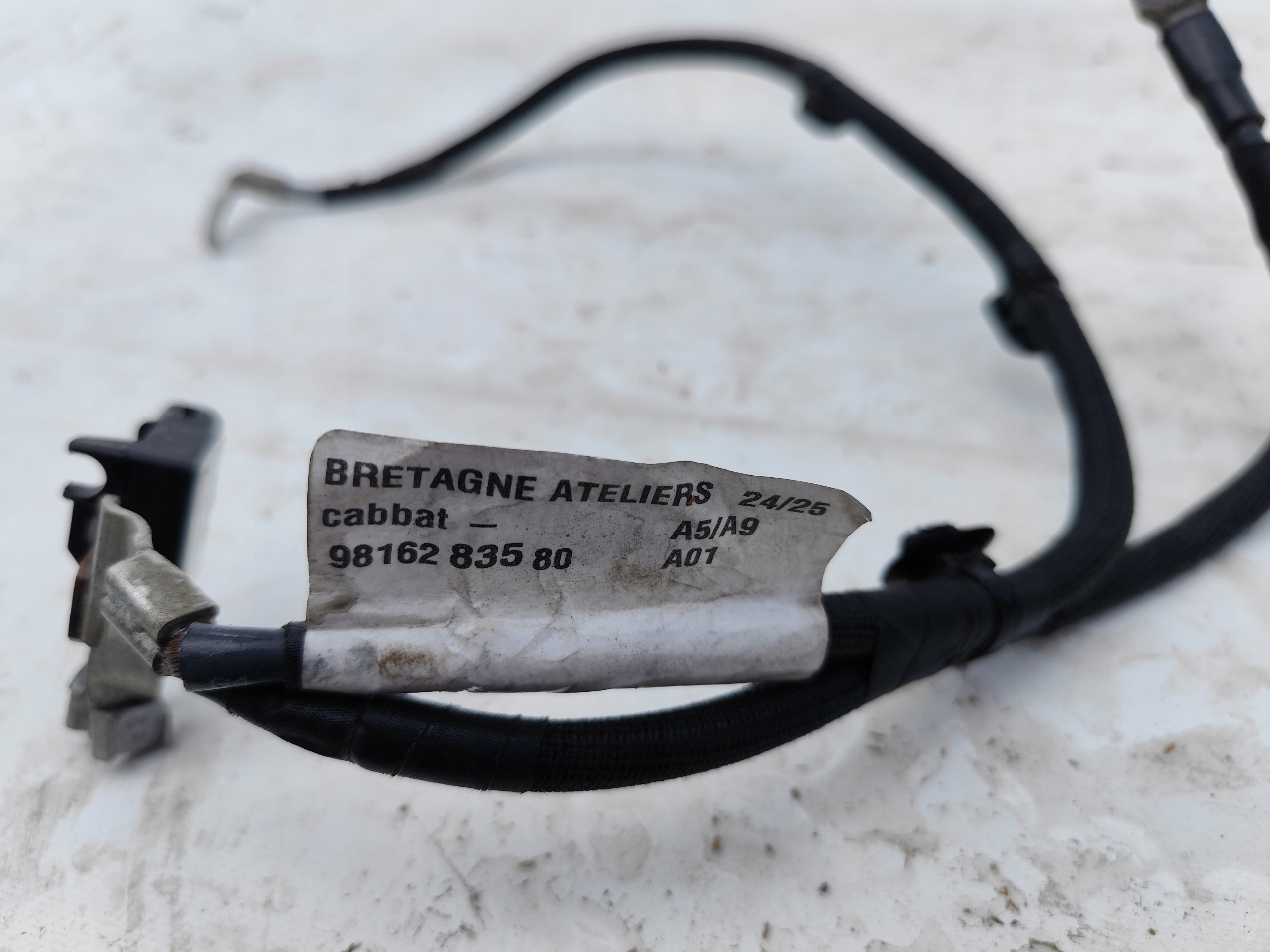 OPEL CROSSLAND KABEL MINUSOWY fuse