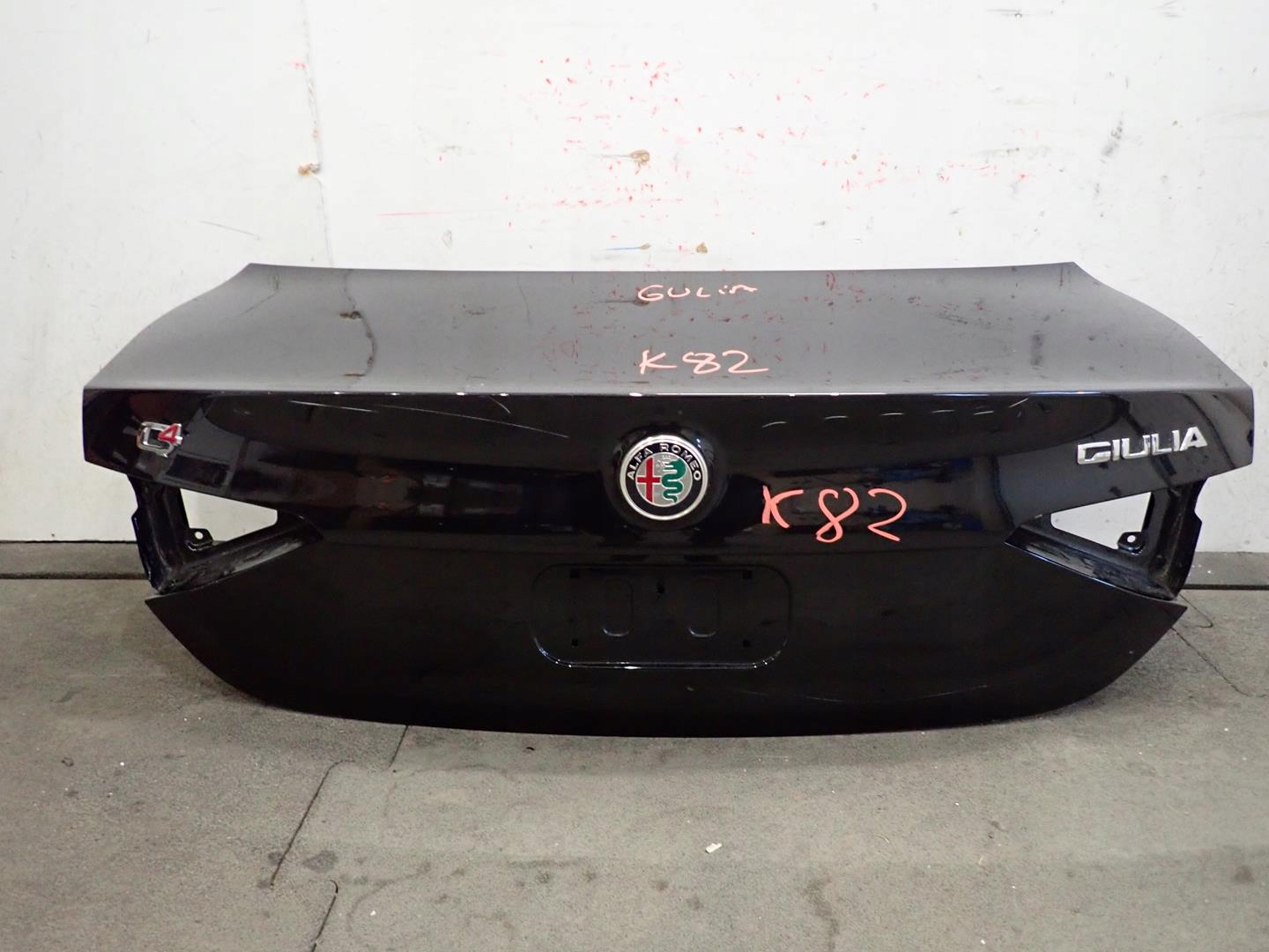trunk door ALFA ROMEO GIULIA 2015