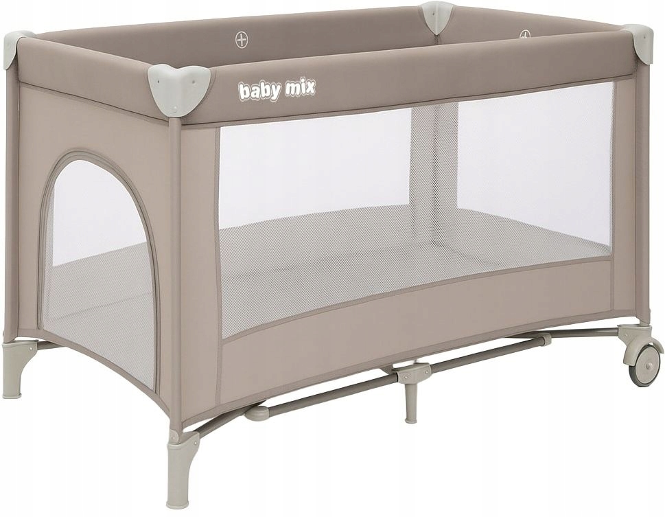 Składane Łóżeczko Turystyczne Kojec Torba Materacyk Baby MIX Simple