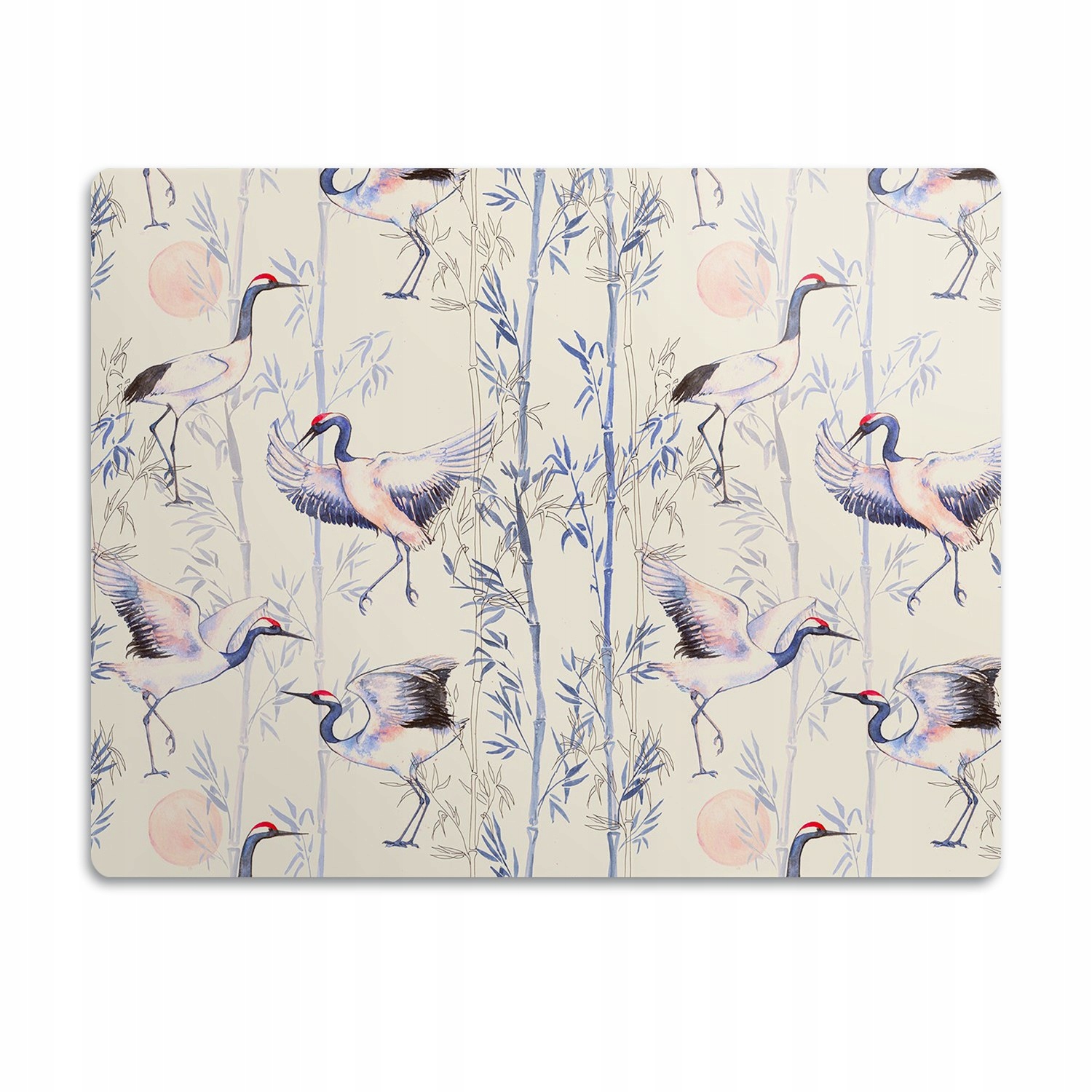 Levně Ochranná podložka pod misky pro psa Tanec jeřáb 90x60