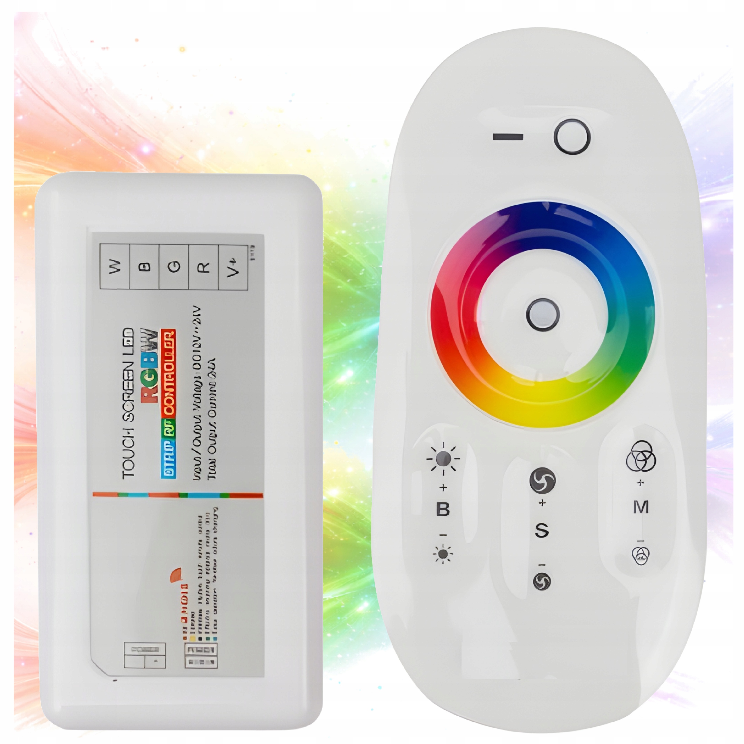 Sterownik Pilot LED RGB RGBW Kontroler Radiowy do Taśm LED 18A Dotykowy RF Stan opakowania oryginalne