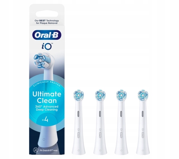 Końcówki do szczoteczki Oral-B iO Ultimate Clean 4 sztuki