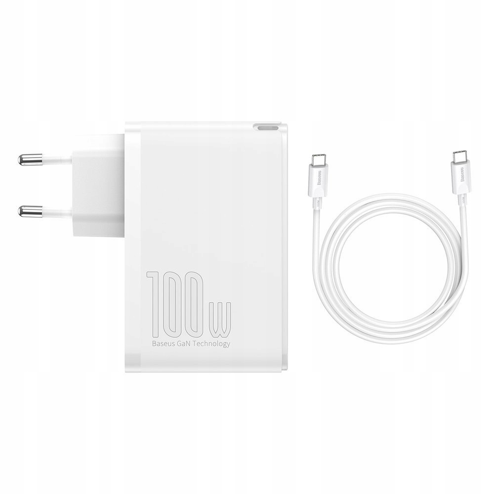 BASEUS SZYBKA ŁADOWARKA GaN2 2x USB/2x USB-C 100W EAN (GTIN) 6953156204690