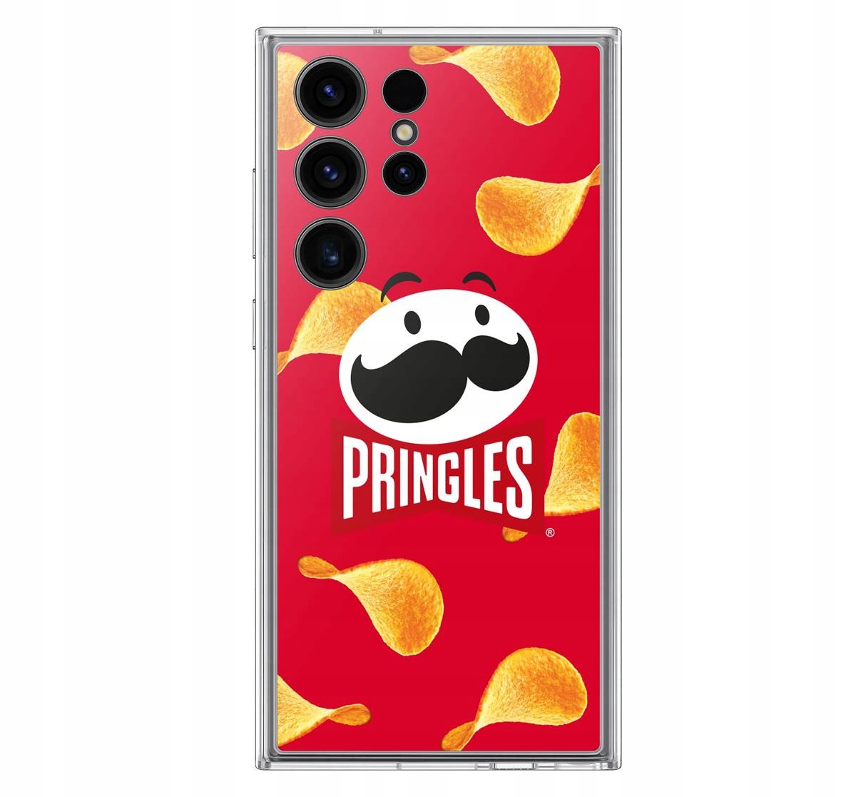 Wymienna Płytka Pringles do Galaxy S23 Ultra (GP-TOS918HIAQW) Czerwony