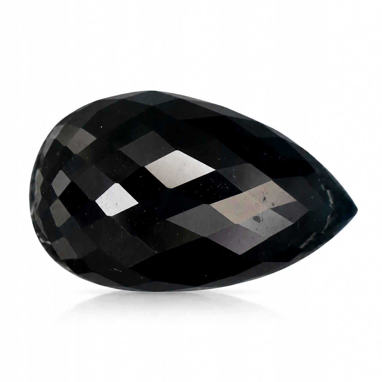 Přírodní safír 5.55 ct Zelený Brioletka Tanzania I3 certifikát Wbd
