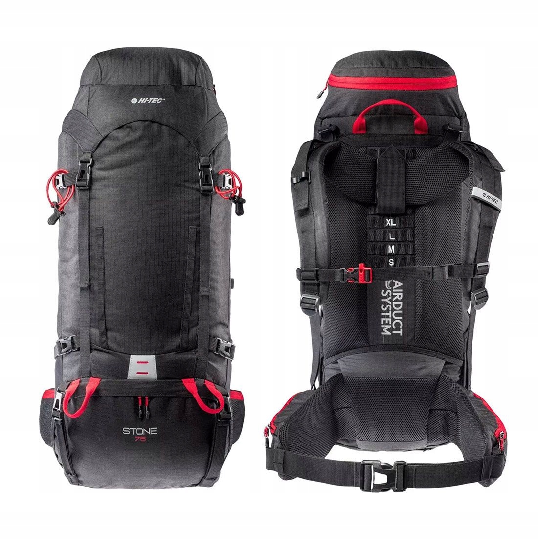 

Plecak turystyczny Hi-tec Stone górski 75L 1,6kg