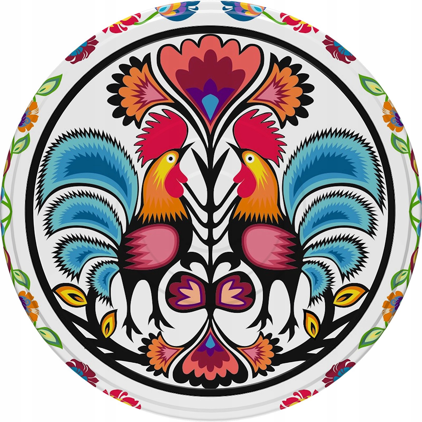 zakrętki do słoików 10szt. FI-66 FOLK | 136411 — 3