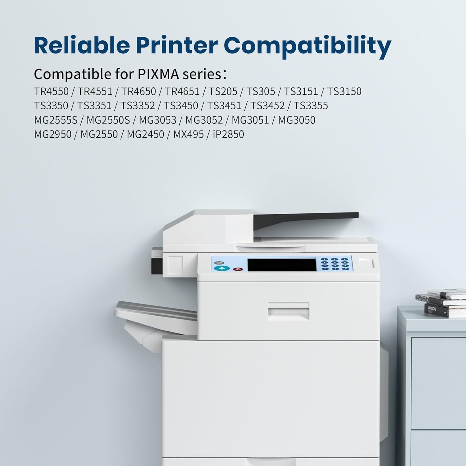WASHOPE PG575XL Czarny Tusz Zamiennik Canon Pixma TS3550i TR4750i 2szt — miniatura 2