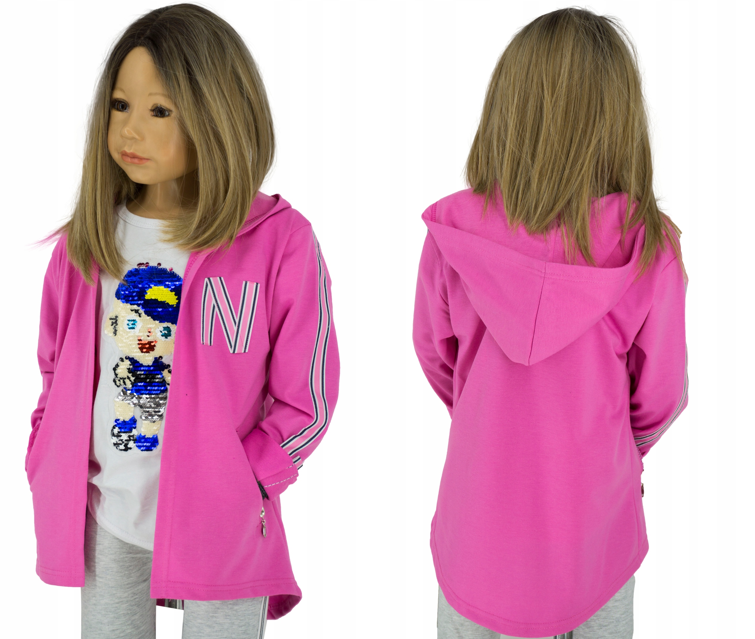 

684B Bluza kardigan narzutka rozmiar 146