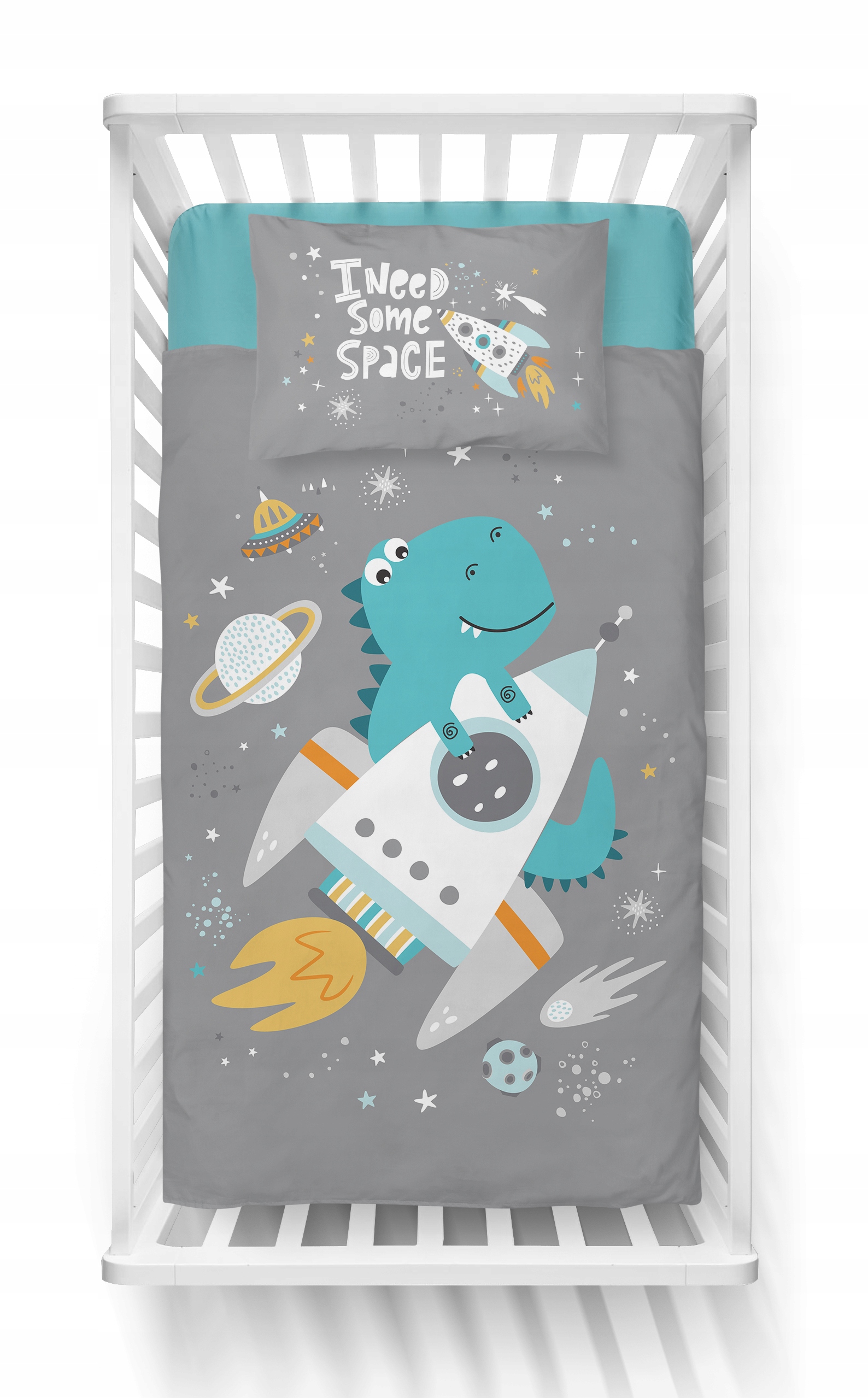 

Komplet pościeli Kosmos 100x135 bawełna rakieta