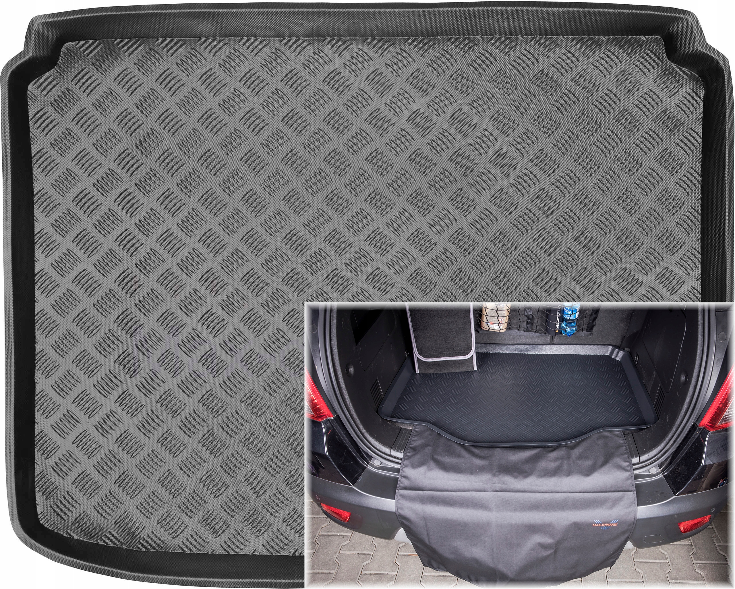 Peugeot 308 I Hatchback od roku 2008-2013, rohož kryt nárazníku
